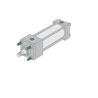 X3AK-60A1D-AAA2 NUMATICS/AVENTICS NFPA CYLINDER<BR>A SERIES 1 1/2" BORE 60" STROKE, EXT TIE ROD HEAD, MAGNET